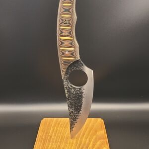 Artisan Knife with Textured Blade